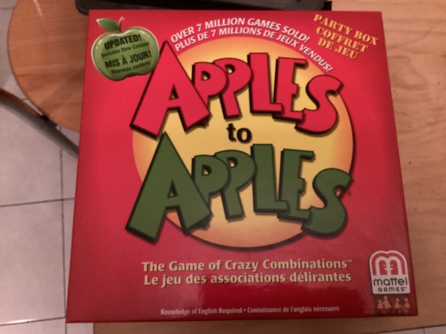 Apples to Apples Board Game, Brand New