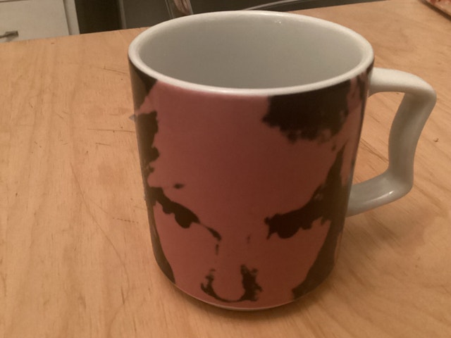 Andy Warhol small mug collectible