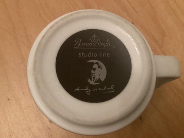 Andy Warhol small mug collectible - photo 2