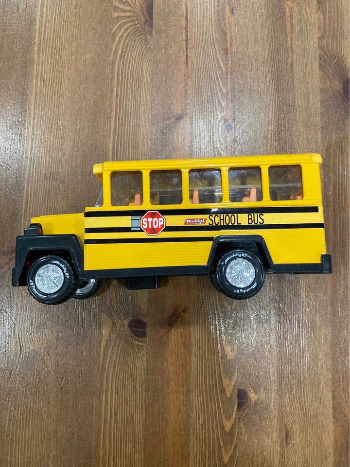 🚌 Vintage Buddy L School Bus Toy - Yellow - photo 2