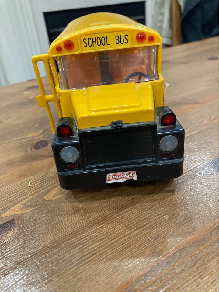 🚌 Vintage Buddy L School Bus Toy - Yellow - photo 5