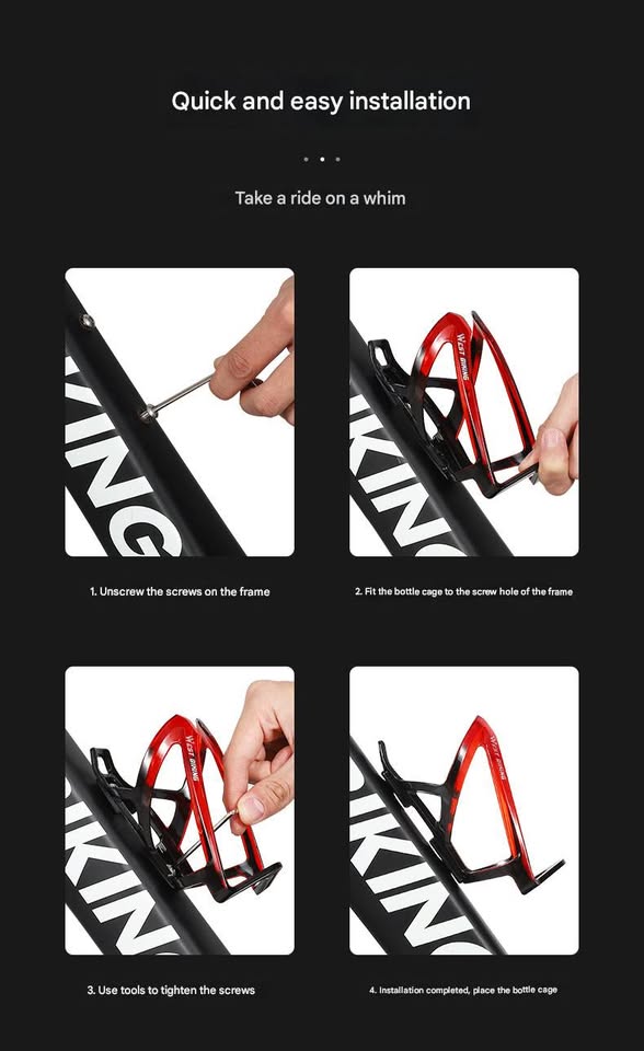 West Biking Bike Water Bottle Holder 5 colours avail - photo 5