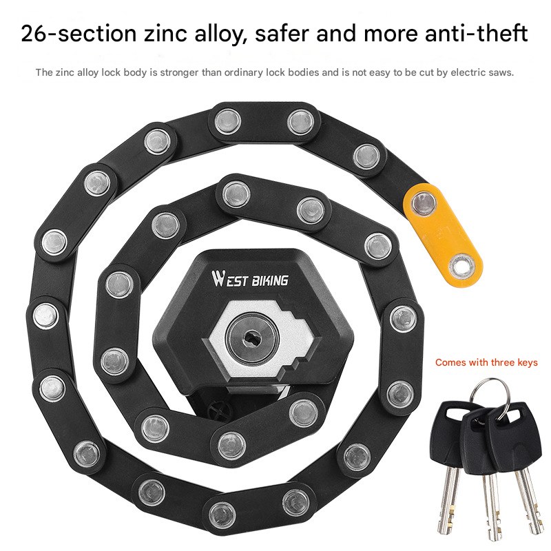 West Biking Folding Bike Lock 85cm - photo 3