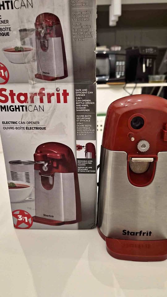 Can opener ( Don't know how to use)