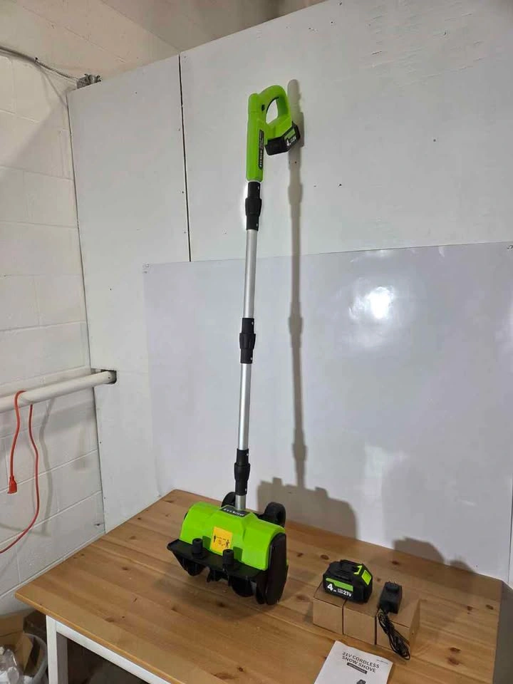 Electric Snow Shovel Cordless 12 Inch 21V, New - photo 4