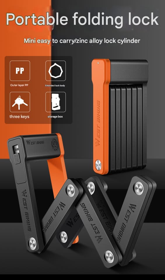 WEST BIKING Folding Bike & E-Bike Anti-Theft Lock $75 - photo 4