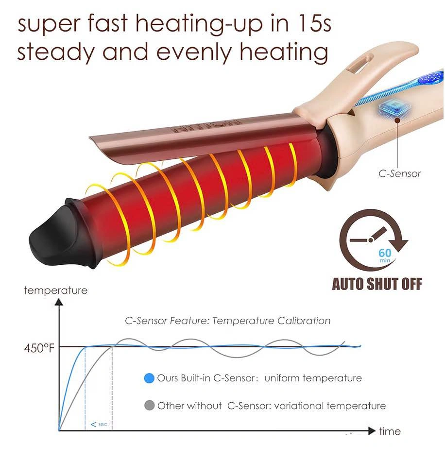 NITION Professional Salon Curling Iron - photo 4