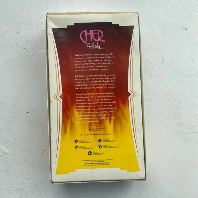 2007 Headress Cher by Bob Mackie Black Label Barbie image indicator(6)