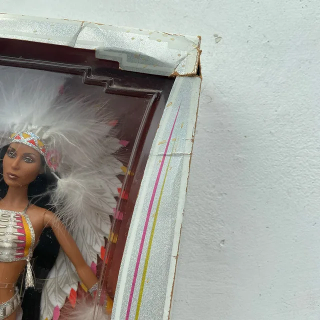 2007 Headress Cher by Bob Mackie Black Label Barbie image indicator(7)