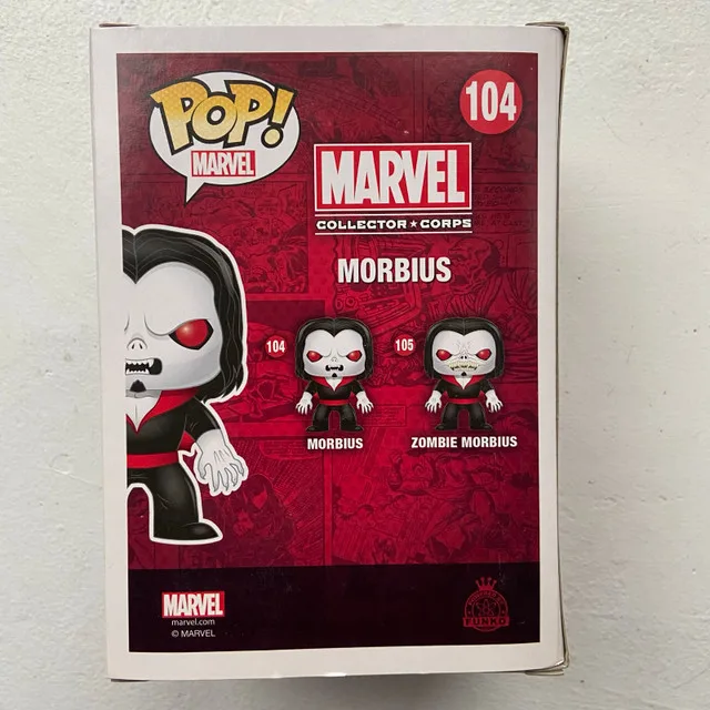Funko Pop! #104 Marvel Morbius Collector Corps Exclusive image indicator(3)