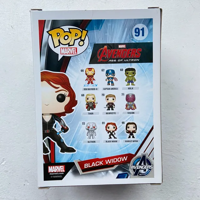 Funko Pop! #91 Black Widow Age Of Ultron Marvel image indicator(3)