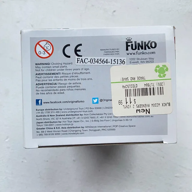 Funko Pop! #91 Black Widow Age Of Ultron Marvel image indicator(6)