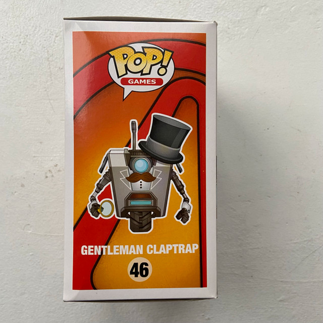 Funko Pop! #46 Borderlands Gentleman Claptrap EB Games - photo 2