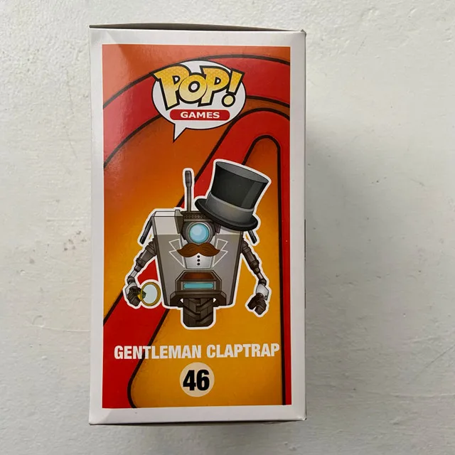 Funko Pop! #46 Borderlands Gentleman Claptrap EB Games image indicator(2)