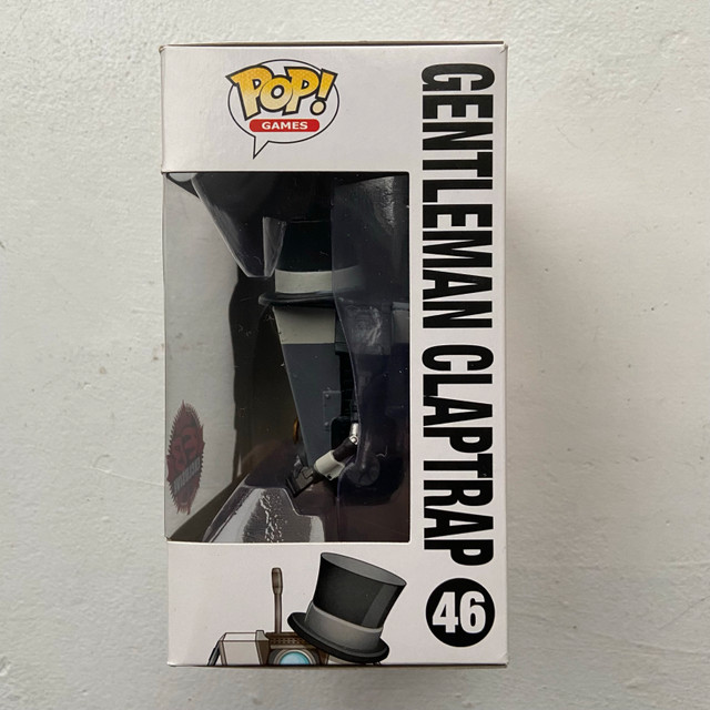 Funko Pop! #46 Borderlands Gentleman Claptrap EB Games - photo 4