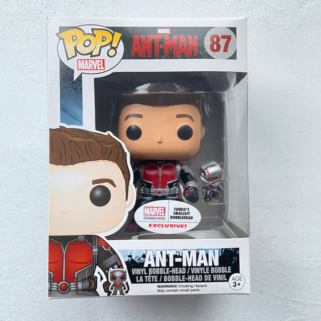 MISPRINT Funko Pop! #87 Ant-Man
