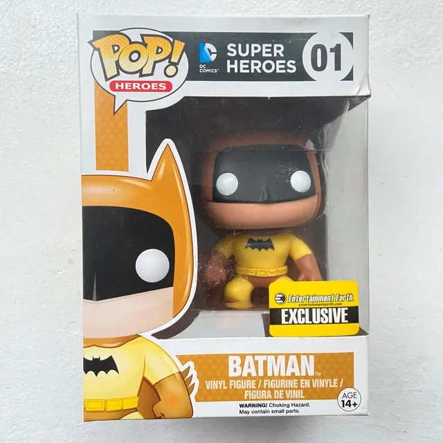 Funko Pop! Batman Orange Entertainment Earth Exclusive #01 thumbnail