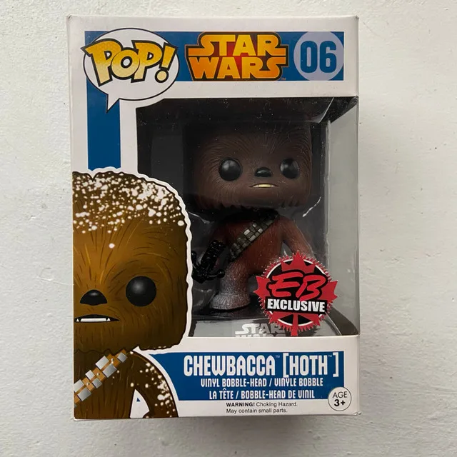 Funko Pop! #06 Star Wars CHEWBACCA (HOTH) EB Games thumbnail