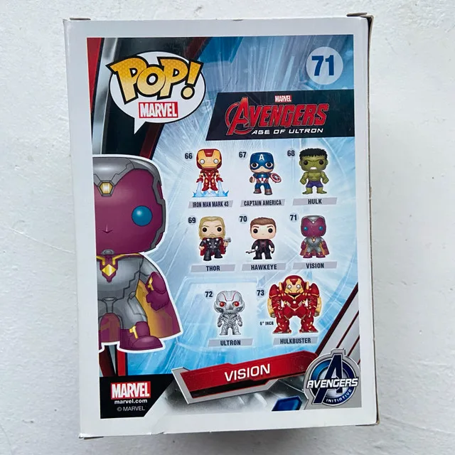 Funko POP! #71 Marvel Age Of Ultron Vision Vaulted image indicator(3)