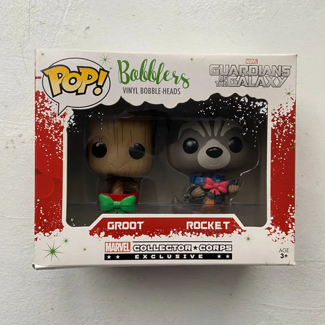Funko Pop! Christmas Ornament Bobblers Guardians Of Galaxy thumbnail
