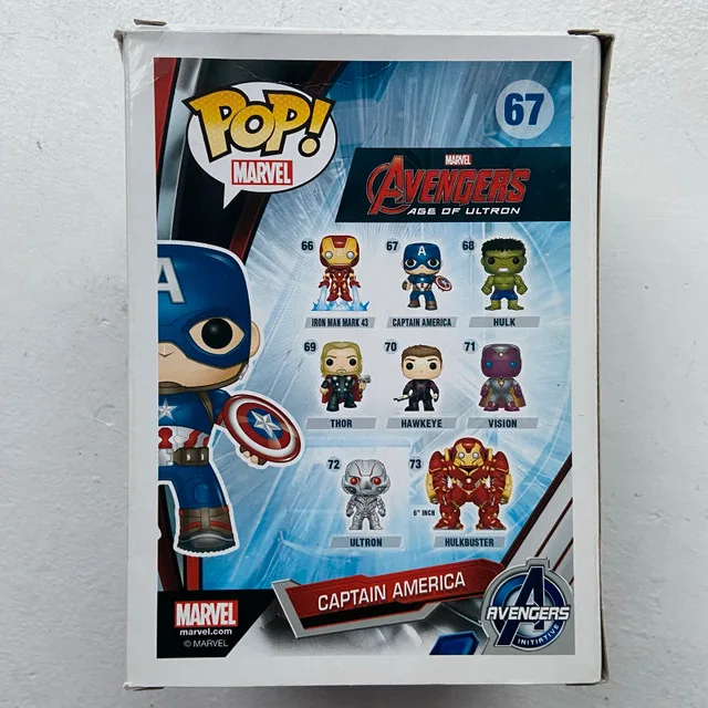 Funko Pop! #67 Captain America image indicator(3)
