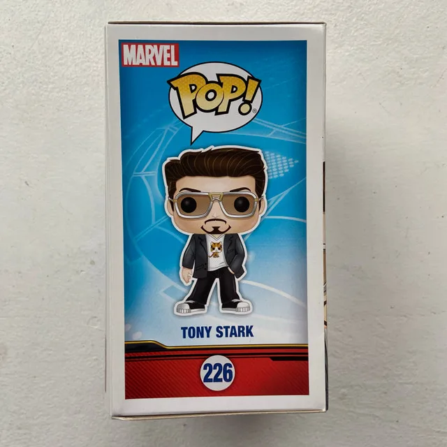 Funko POP! #226 Marvel: Spider-Man Tony Stark Iron M image indicator(2)