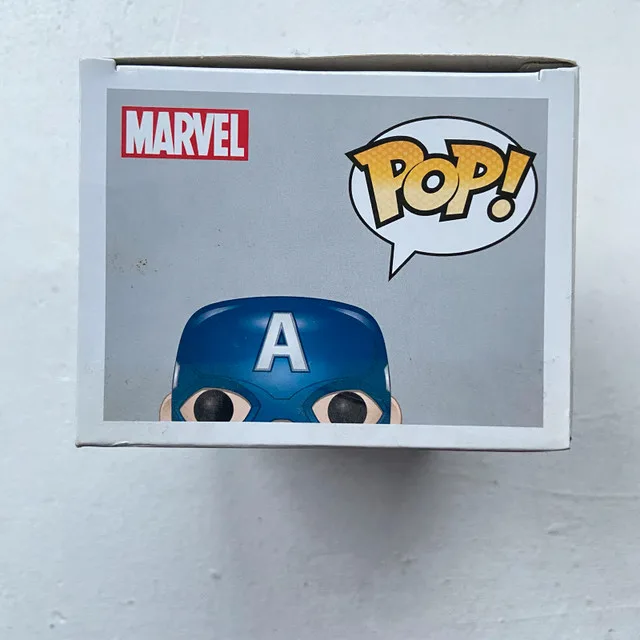 Funko Pop! #137 Captain America Civil War Game Stop Exc image indicator(5)