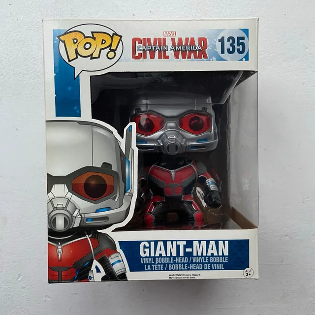 Funko Pop! Marvel #135 GIANT-MAN Civil War 6 In thumbnail