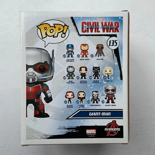 Funko Pop! Marvel #135 GIANT-MAN Civil War 6 In image indicator(3)