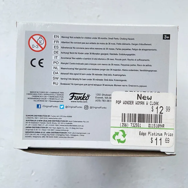 Funko POP! #229 DC Heroes Wonder Woman with Cloak image indicator(6)