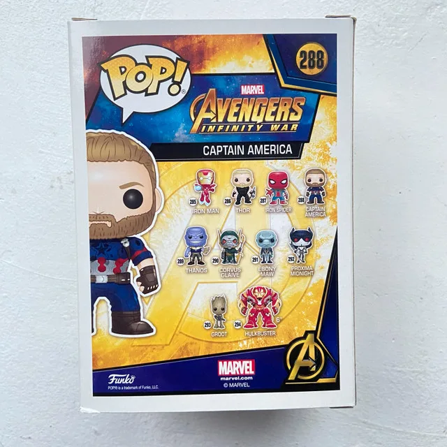 Funko POP! #288 Captain America Avengers Infinity War image indicator(3)