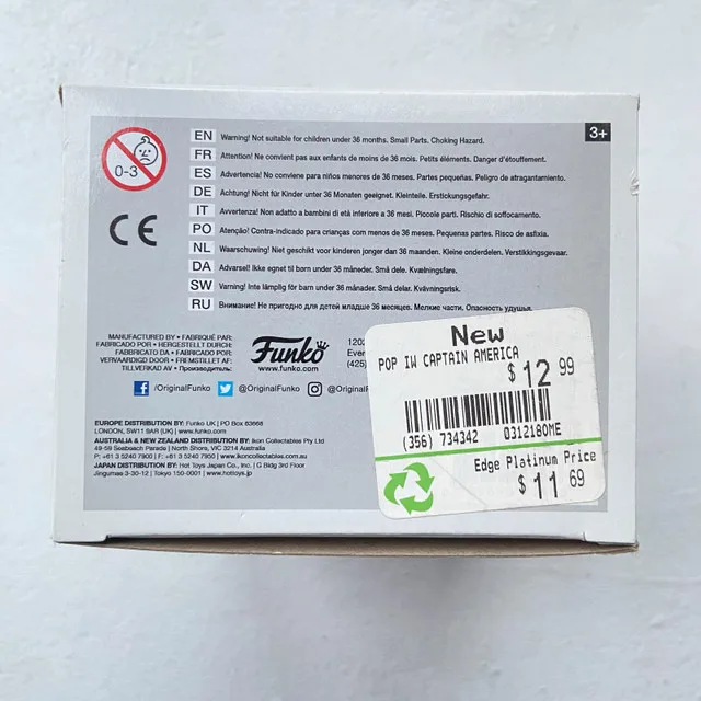 Funko POP! #288 Captain America Avengers Infinity War image indicator(6)