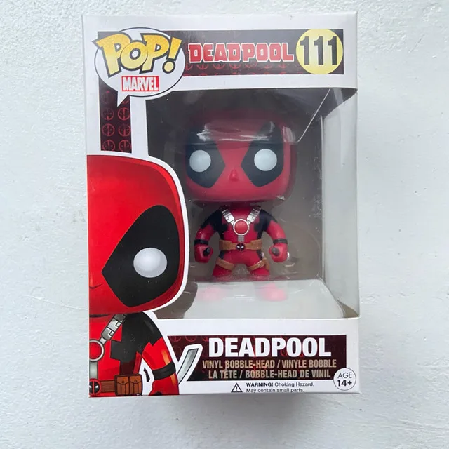 Funko Pop! #111 Marvel Movie Deadpool With Two Swords thumbnail