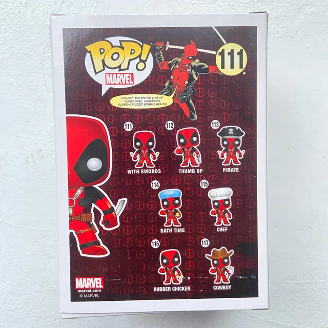 Funko Pop! #111 Marvel Movie Deadpool With Two Swords image indicator(3)