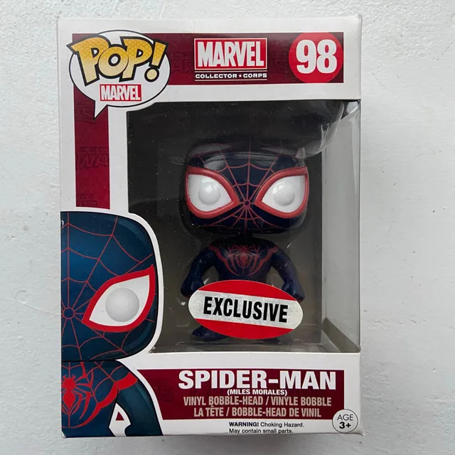 Funko Pop! #98 Marvel - Spider-Man (Miles Morales) MCC thumbnail