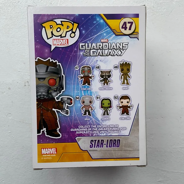 Funko Pop! #47 Guardians Of The Galaxy Star-Lord Vaulted image indicator(3)