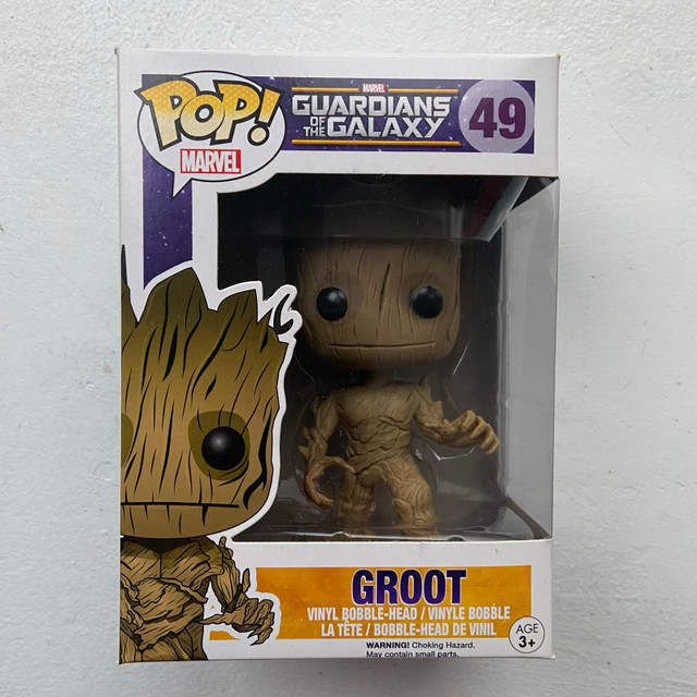 Funko Pop! #49 Groot Guardians Of The Galaxy Marve