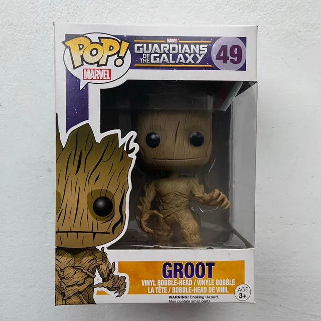 Funko Pop! #49 Groot Guardians Of The Galaxy Marve thumbnail