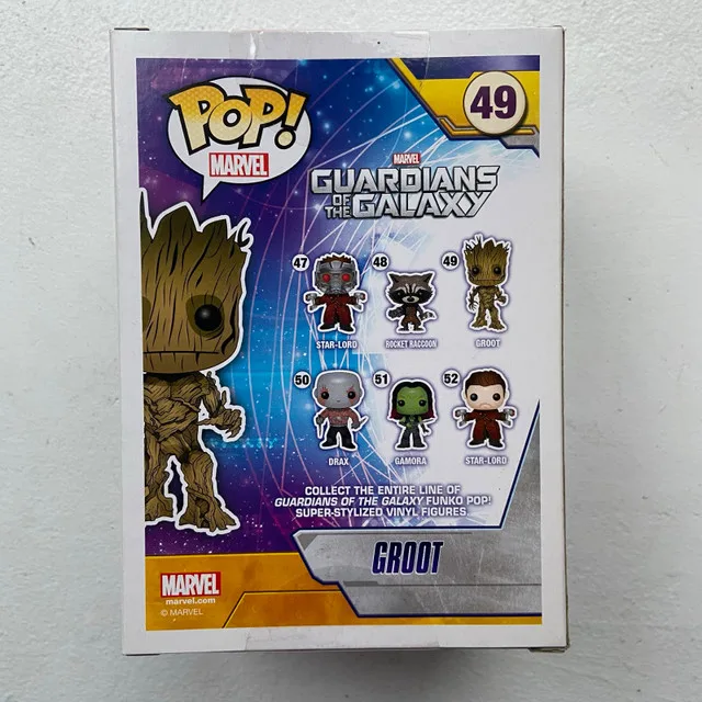 Funko Pop! #49 Groot Guardians Of The Galaxy Marve image indicator(3)