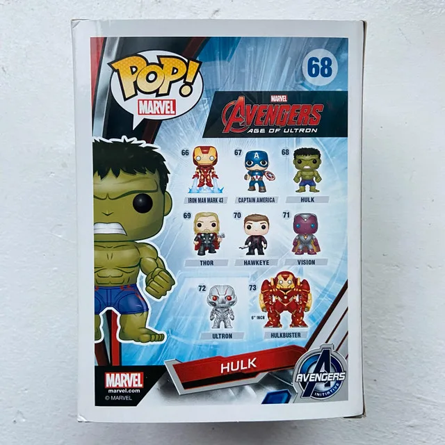 Funko POP! - #68 Marvel Avengers Age of Ultron Hulk image indicator(3)