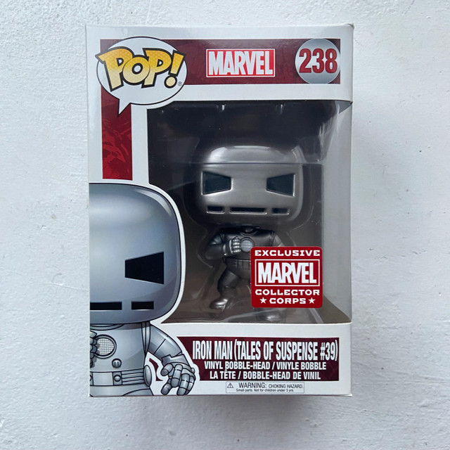 Funko Pop! #238 Marvel Iron Man Tales Of Suspense #39 Collector