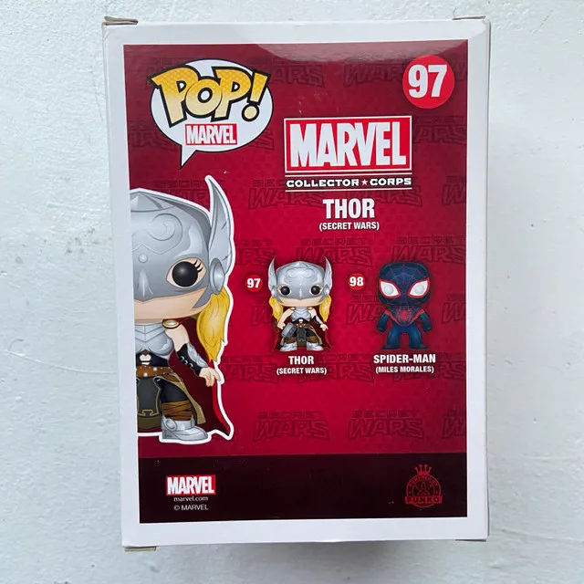 Funko POP! #97 Marvel Collector Corps Thor (Secret Wars) image indicator(3)