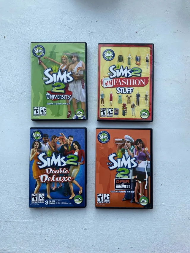 PC Sims 2 Physical CD Lot thumbnail