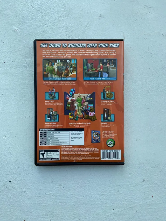 PC Sims 2 Physical CD Lot image indicator(10)