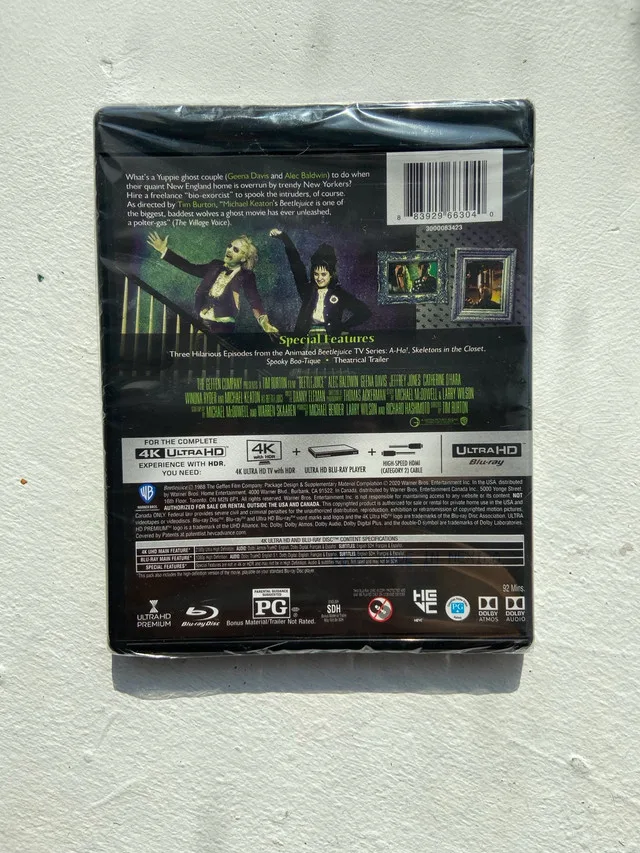 sealed Beetlejuice (4K UltraHD + blu-ray) image indicator(2)