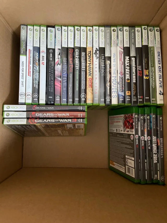 Xbox 360/Xbox One Games Lot of 30 thumbnail