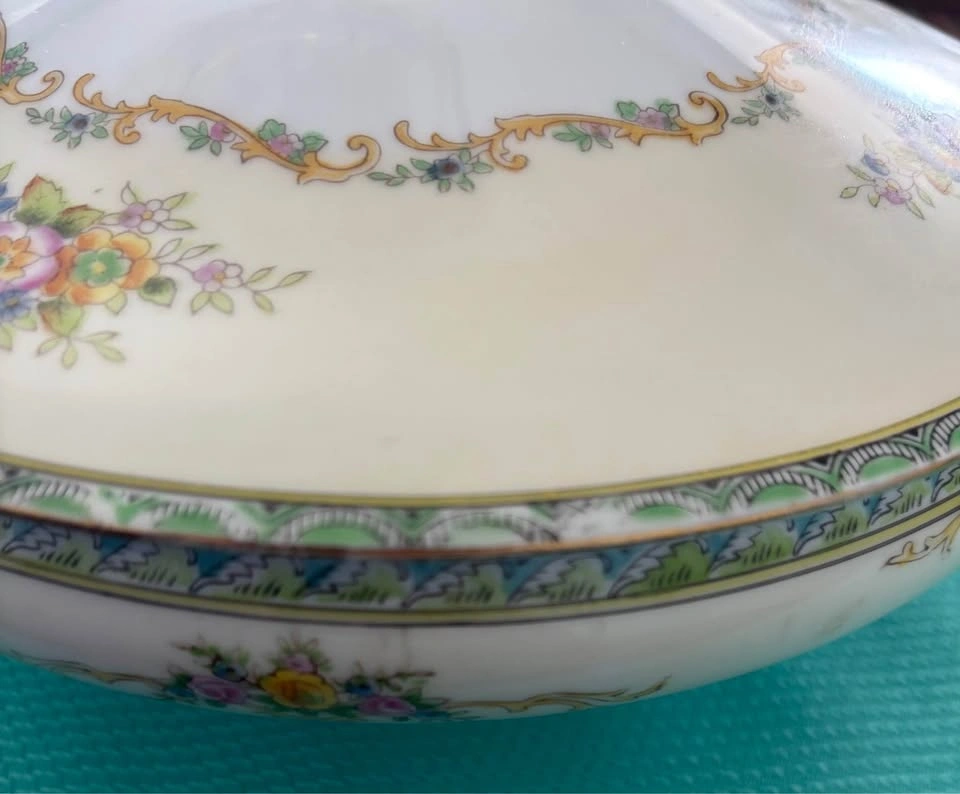 Vintage Noritake Covered Serving Bowl - photo 3
