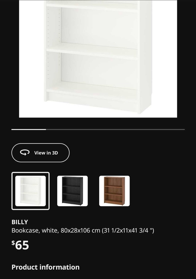 IKEA BILLY Bookcase - Excellent Condition - photo 2