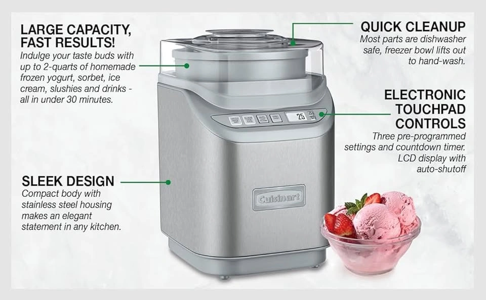 Cuisinart Ice Cream Maker (2-Quart)