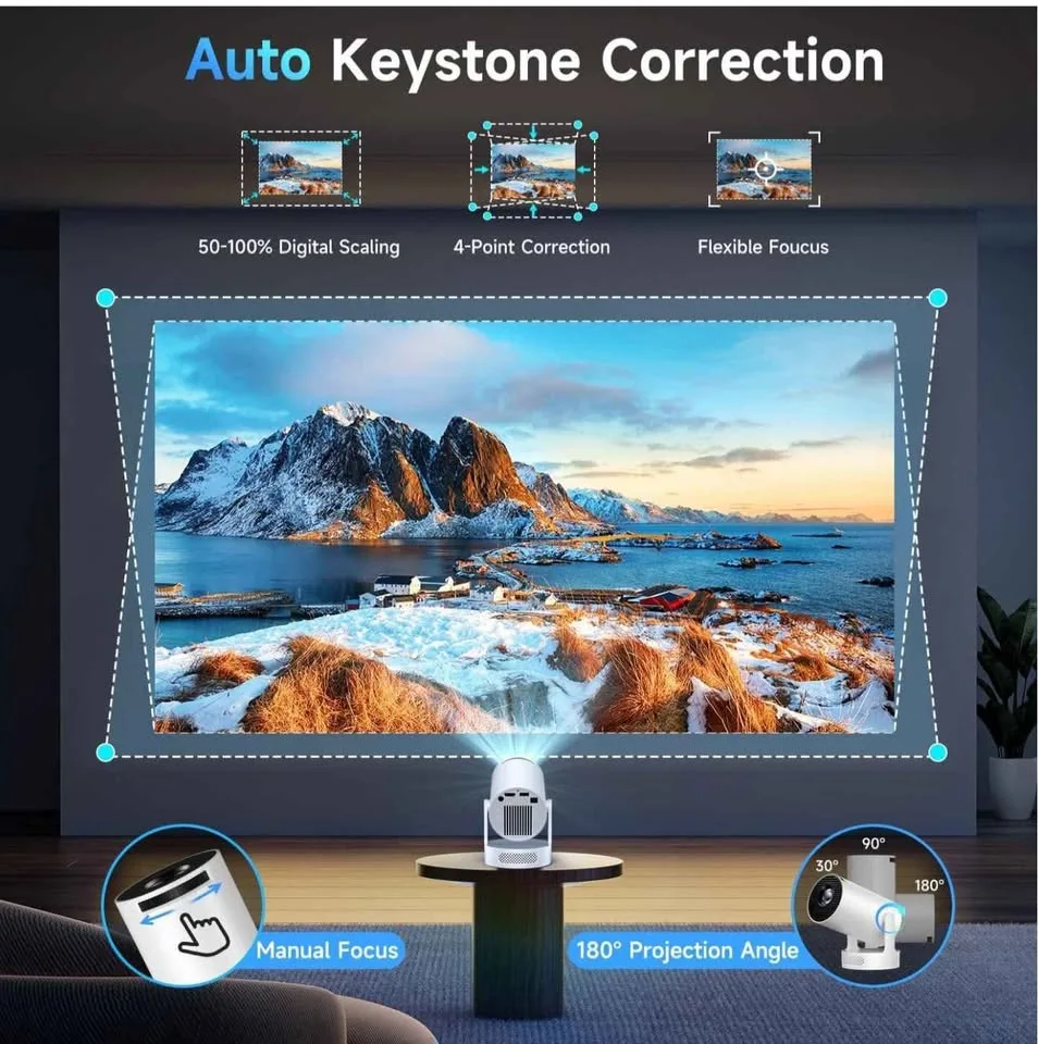 Kimwood Projector with Upgraded HiFi Speaker image indicator(6)